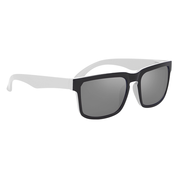 Crescent Mirrored Sunglasses - Image 5