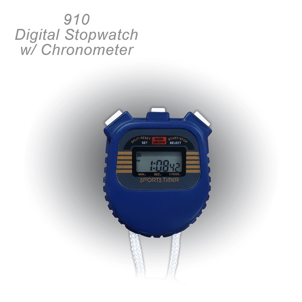 Electronic Digital Stop Watch with Chronometer - Image 5