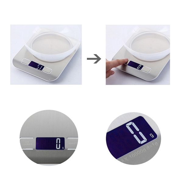 Digital Kitchen Food Scale Multifunction Weight Scale  - Image 3