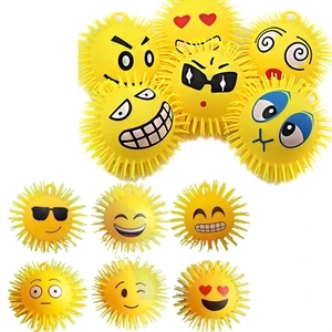 Flashing Emoji Ball with Assorted Expressions
