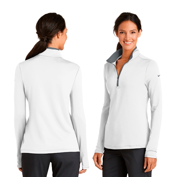 Nike Ladies Dri-FIT Stretch 1/2-Zip Cover-Up - Image 2