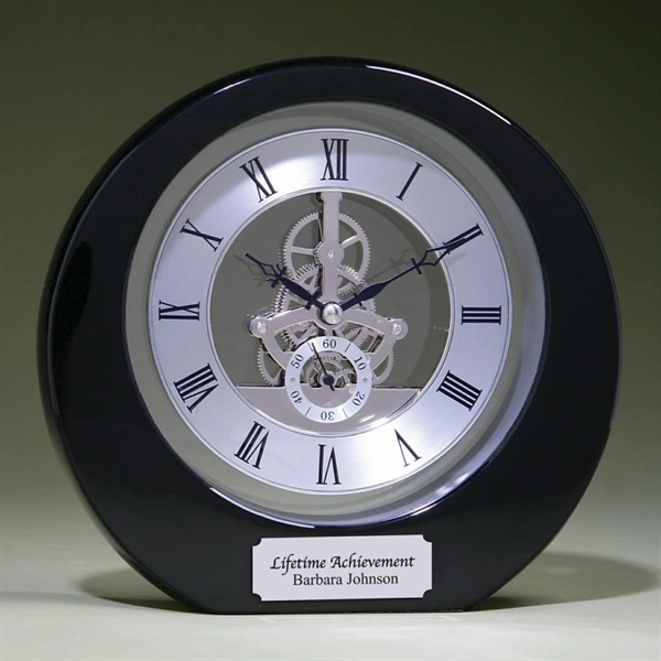 Silver Accent Clock - Image 3