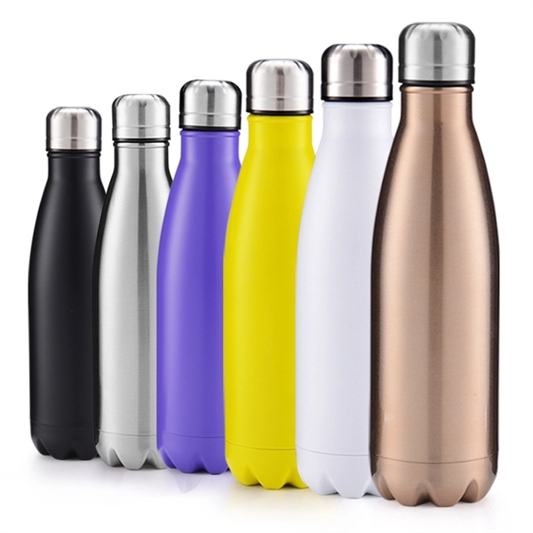 1L capacity 304 stainless steel water bottle - Image 2