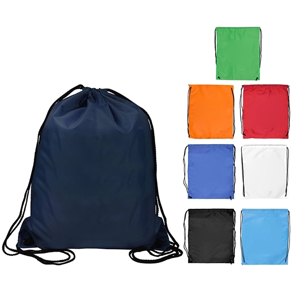 Ventoux 210D Polyester Drawstring Cinch Pack Backpack - Image 18