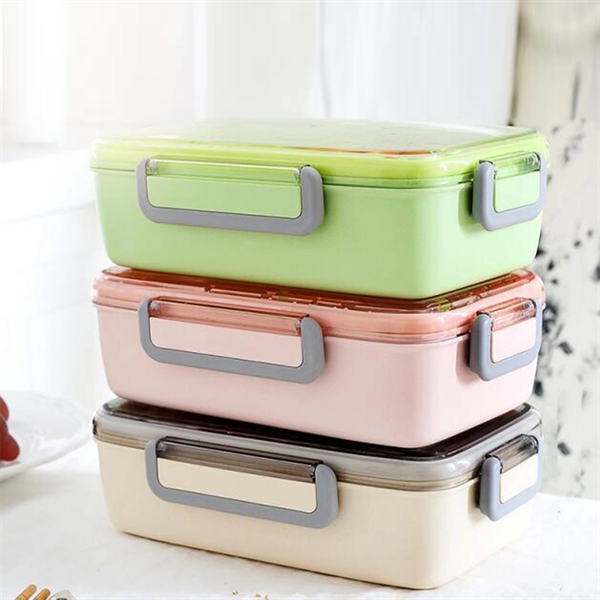 Bamboo Fibre Lunch Box With Inner Box - Image 2