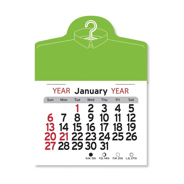 Dry Cleaner Shaped Peel-N-Stick® Calendar - Image 28