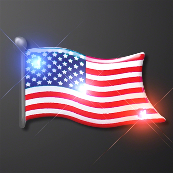 American flag flashing pins - Image 2