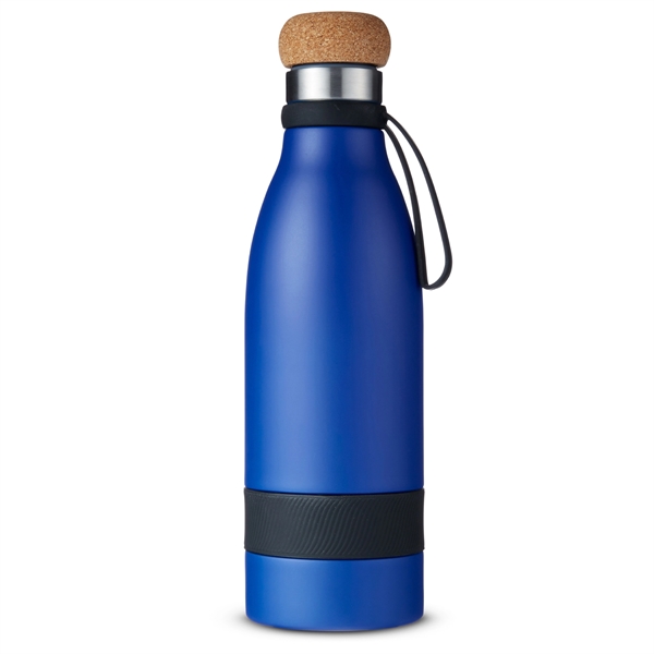 19 oz. Double Wall Vacuum Bottle with Cork Lid - Image 3