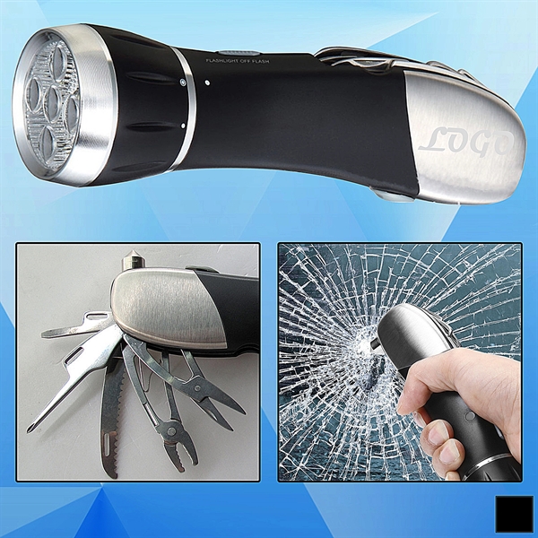 Emergency LED Flashlight Multi-Tool - Image 1