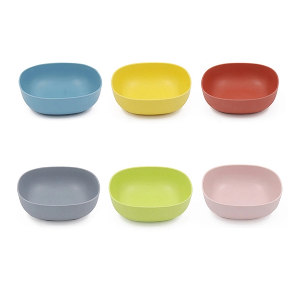 Bamboo Fiber Solid Color Square Bowl - Image 2