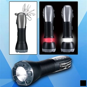 Multifunctional Retractable Emergency LED Flashlight