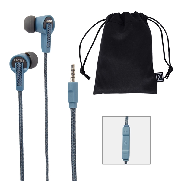 Krypton Wired Earbuds With Pouch - Image 5