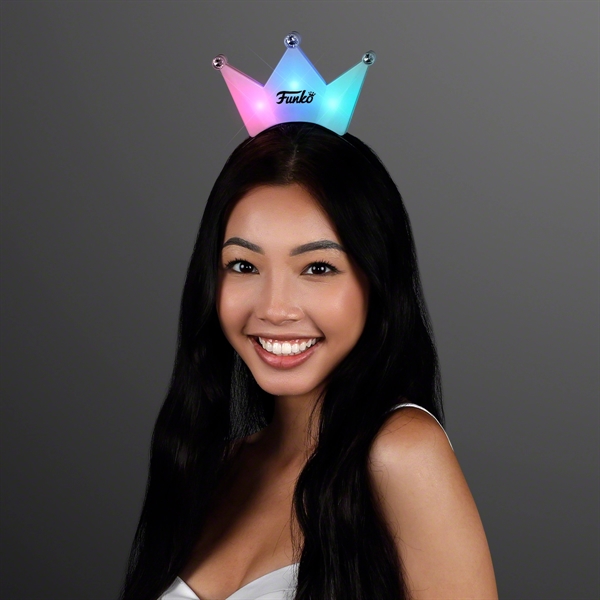 LED Crown Tiara Headbands, Princess Party Favors - Image 13