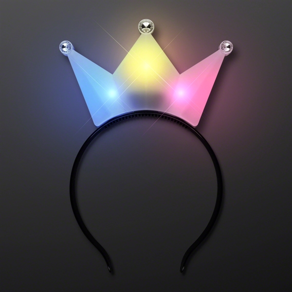 LED Crown Tiara Headbands, Princess Party Favors - Image 14