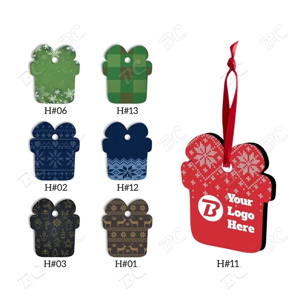 Full Color Christmas Ornament - Gifts - Image 1