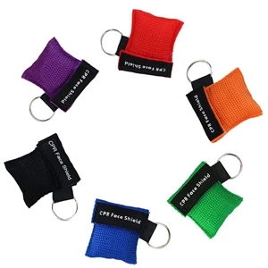 Disposable Emergency CPR Mask Keychain