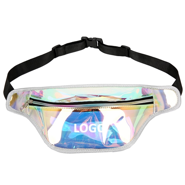 Laser holographic fanny  Pack Waist Bags - Image 1