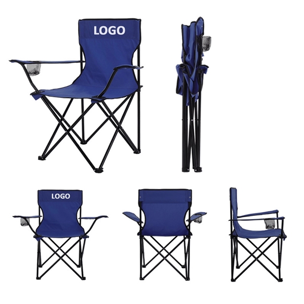 Foldable Outdoor Camping Beach Chair  With Carrying Bag - Image 2