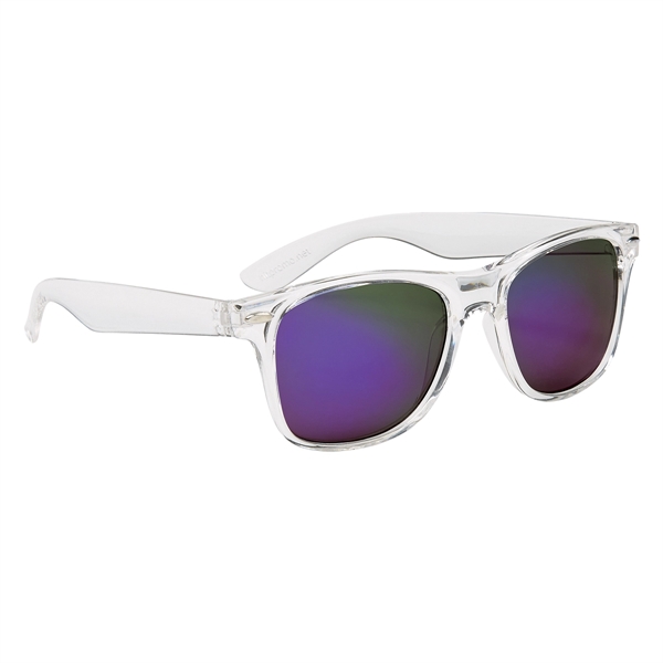 Crystalline Mirrored Malibu Sunglasses - Image 3