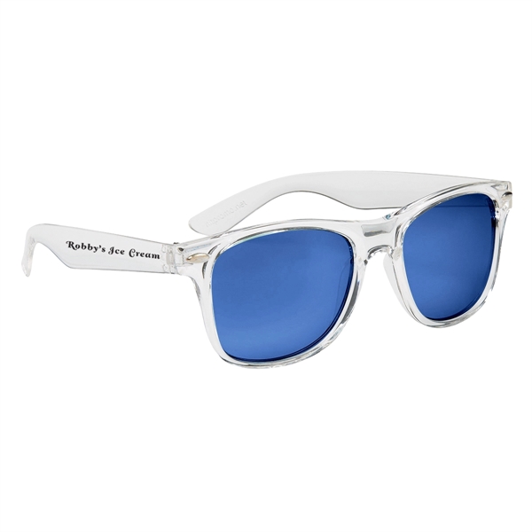 Crystalline Mirrored Malibu Sunglasses - Image 5