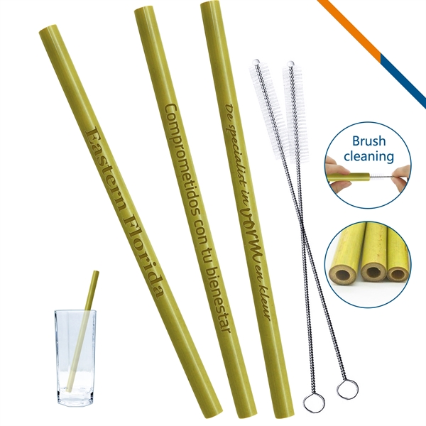 Bamboo Straws - Image 1