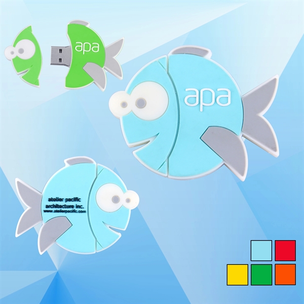 Fish Shaped USB Flash Drive - Image 1