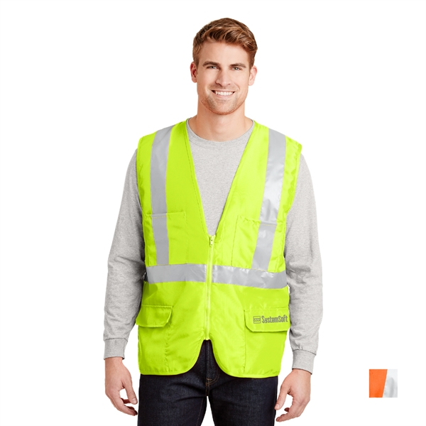CornerStone® - ANSI 107 Class 2 Mesh Back Safety Vest - Image 1