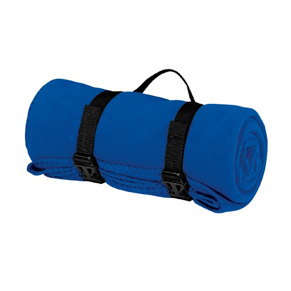 Port Authority® - Value Fleece Blanket with Strap - Image 3