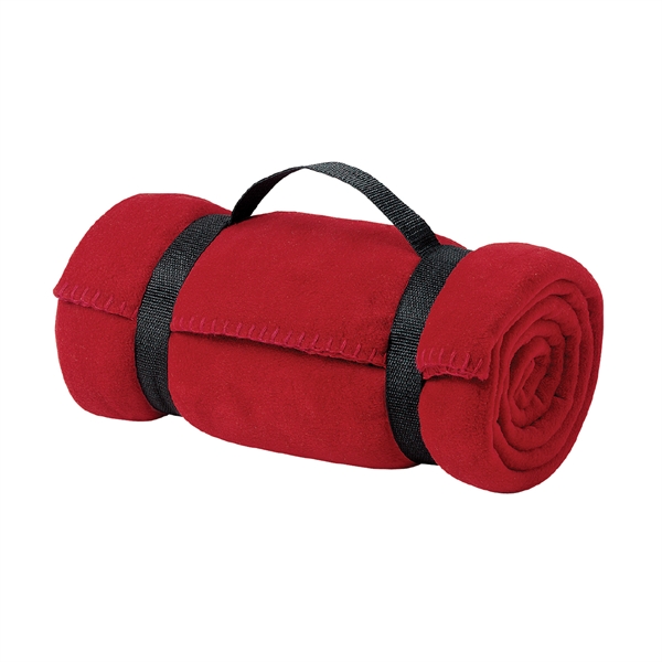Port Authority® - Value Fleece Blanket with Strap - Image 6