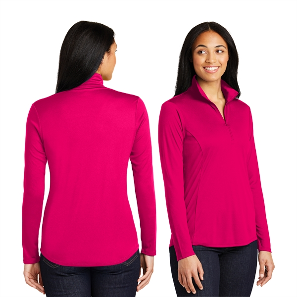 Ladies PosiCharge® Competitor™ 1/4-Zip Pullover - Image 2