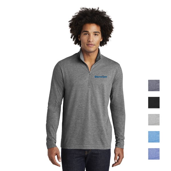 PosiCharge® Tri-Blend Wicking 1/4-Zip Pullover - Image 1
