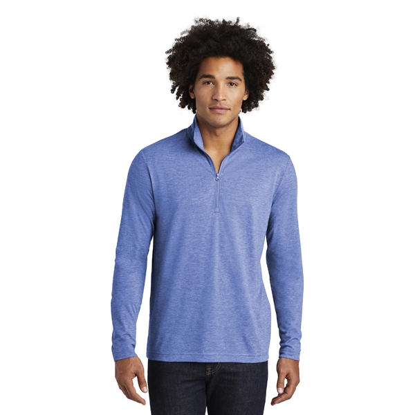 PosiCharge® Tri-Blend Wicking 1/4-Zip Pullover - Image 3