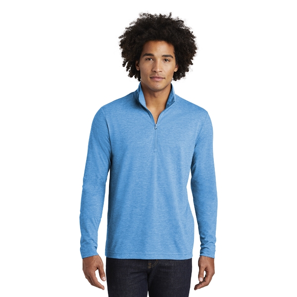 PosiCharge® Tri-Blend Wicking 1/4-Zip Pullover - Image 4