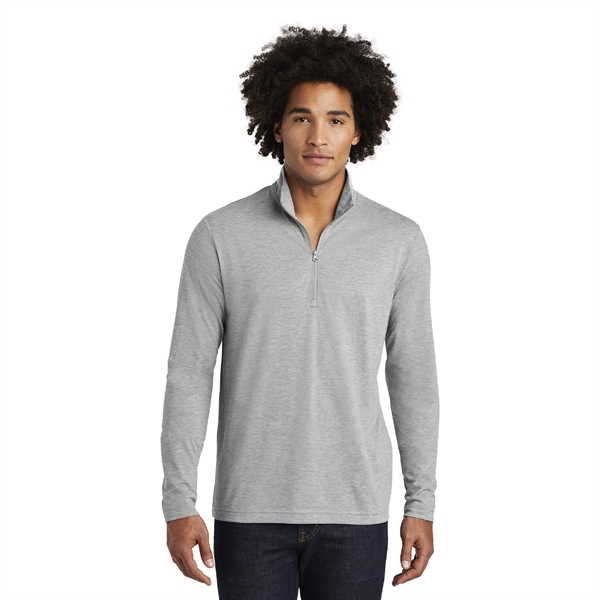 PosiCharge® Tri-Blend Wicking 1/4-Zip Pullover - Image 5