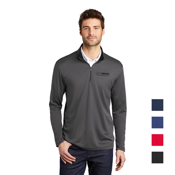 Port Authority® Silk Touch™ Performance 1/4-Zip - Image 1