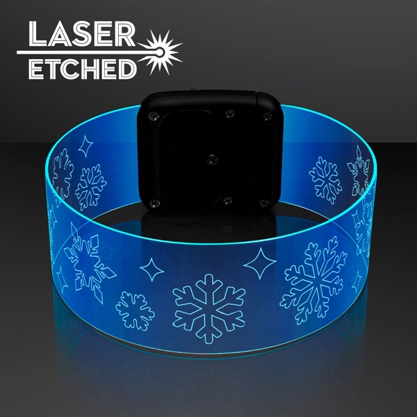 Cool Lights Snowflake Bracelet, Magnet Clasp - Image 3