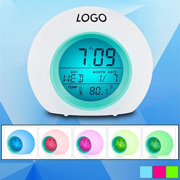 7 Color LED Digital Clock  - Image 1