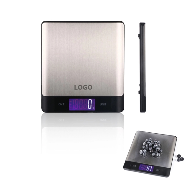 Stainless Steel Digital Kitchen Food Scale Weight - Image 1