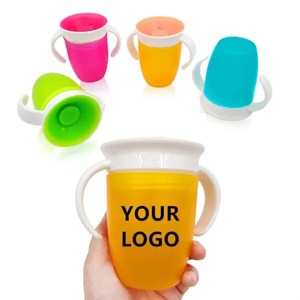 360 Degrees Can Be Rotated Baby Learning Drinking Cup