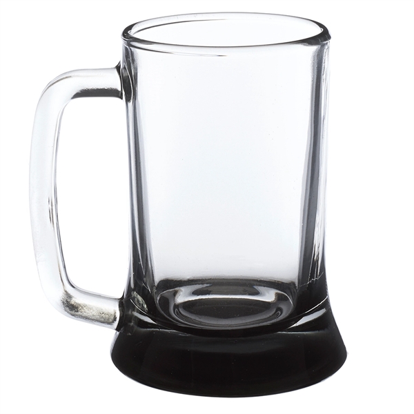 9.75 oz. Brussels Glass Beer Mugs - Image 4