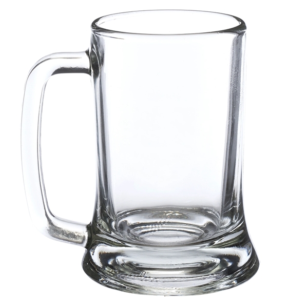 9.75 oz. Brussels Glass Beer Mugs - Image 6