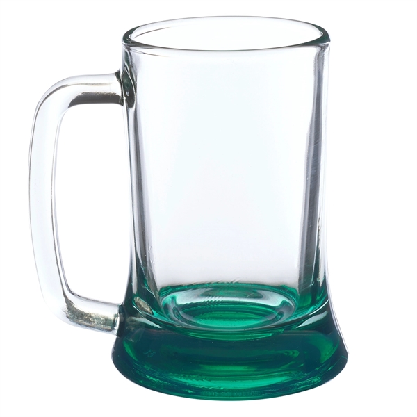 9.75 oz. Brussels Glass Beer Mugs - Image 7