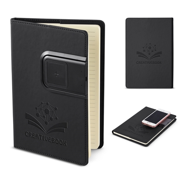 Refillable Journal with Wireless Charging Panel - Image 1