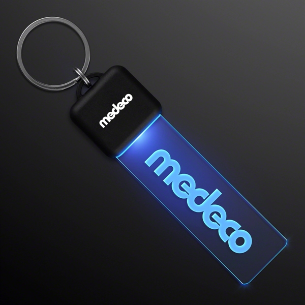 Light Up Keychain Light, 60 day overseas production time - Image 2