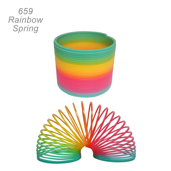 Rainbow Spring Toy & Stress Reliever - Image 2