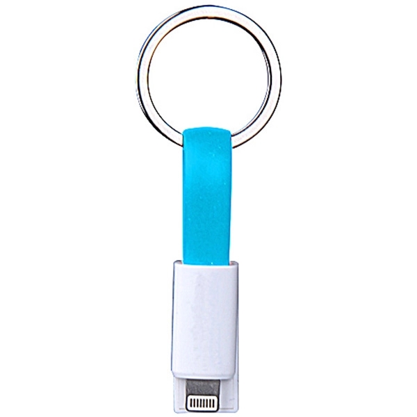 3 in 1 USB Slide Magnet Charging Cable w/ Keychain  - Image 2