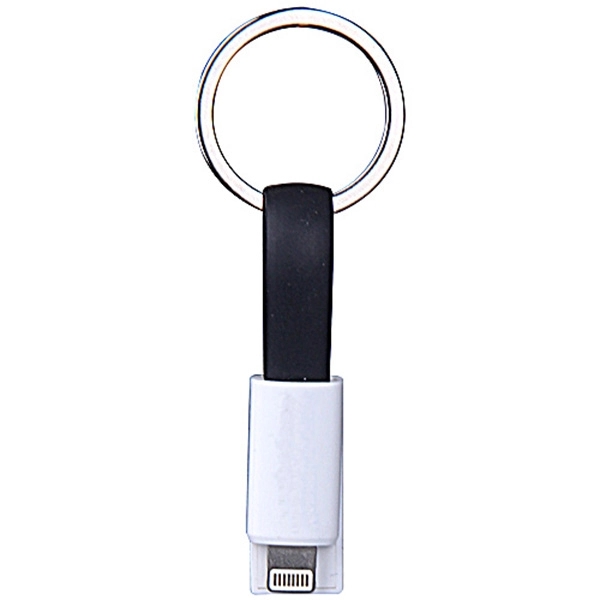 3 in 1 USB Slide Magnet Charging Cable w/ Keychain  - Image 3