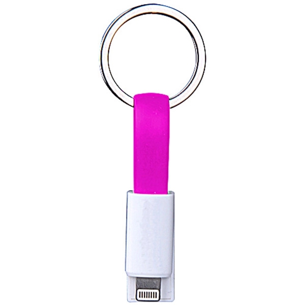 3 in 1 USB Slide Magnet Charging Cable w/ Keychain  - Image 5