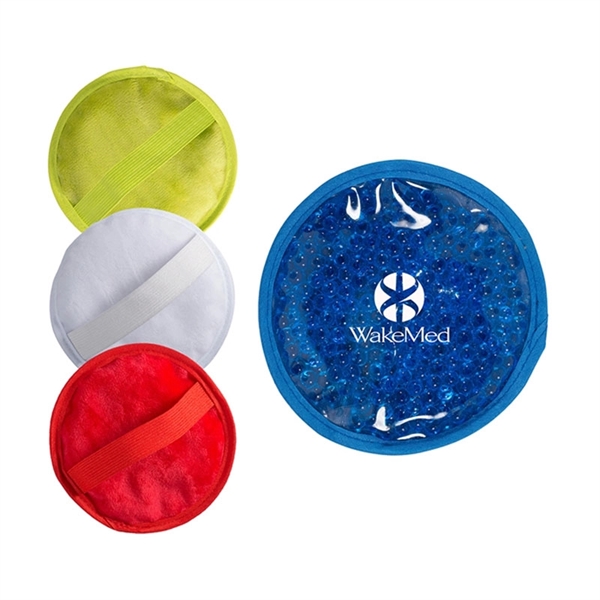 Round Hot/Cold Pack With Plush Backing - Image 5