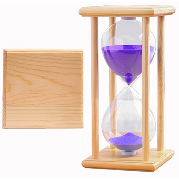 Wooden Hourglass Timer - Image 2